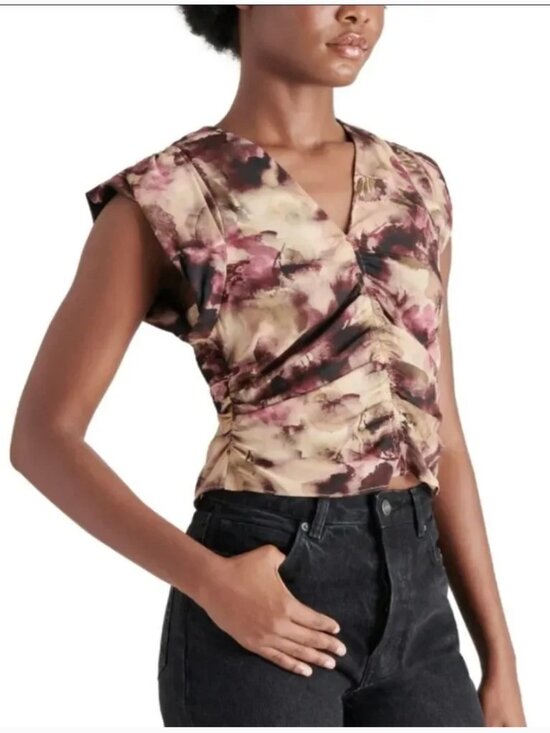 Steve Madden Tops - Steve Madden HONEY TOP AUTUMN MAUVE Size Small NWOT